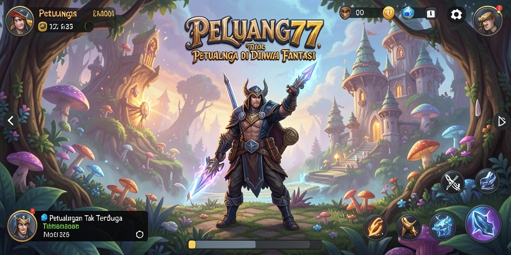 Tangkapan layar menunjukkan gameplay seru dan grafis yang menawan.