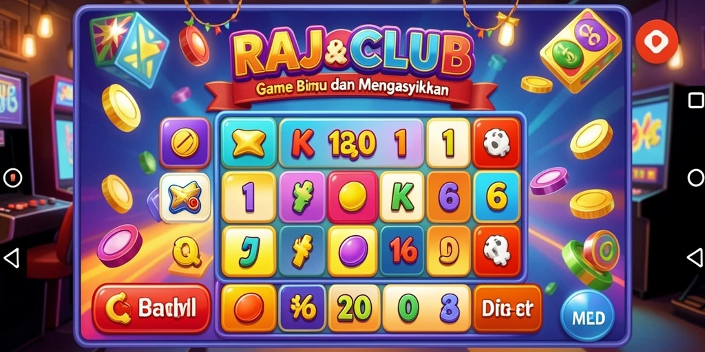 Tampilan gameplay RAJACLUB dengan grafis menarik dan interaksi langsung.