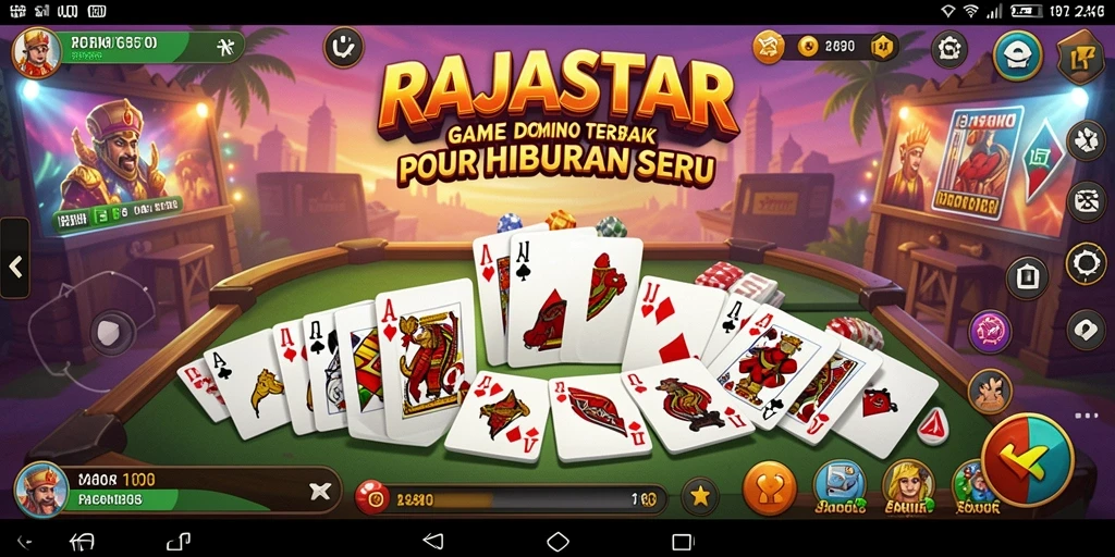 Tangkapan layar gameplay RAJASTAR yang seru dan penuh strategi.