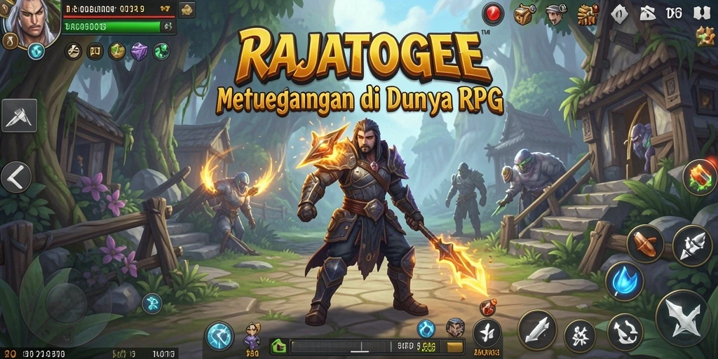 Tampilan gameplay RAJATOGEL yang seru dan mendebarkan.